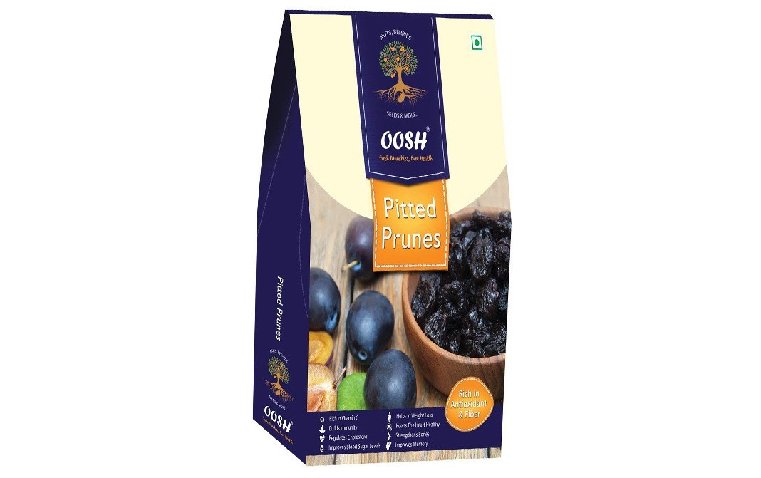 Oosh Pitted Prunes    Box  500 grams